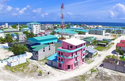 ޑްރޯން ބޭނުންކޮށްގެން 2017 ވަނަ އަހަރުގައި ނެގިފައިވާ ނައިފަރުގެ އޭރިއަލް ފޮޓޯއެއް -: ފޮޓޯ: ޢަލީ ޝަރީފް