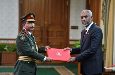 Chief of Defence force abdhuh raheem