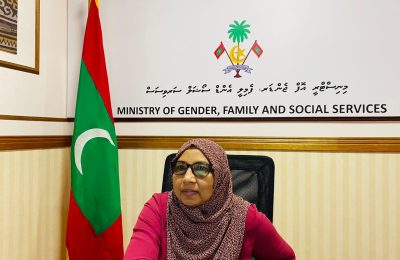 މިނިސްޓަރ އޮފް ޖެންޑަރ، ފެމިލީ އެންޑް ސޯޝަލް ސަރވިސަސް
އަލްފާޟިލާ ޢާއިޝަތު މުޙައްމަދު ދީދީ -
: ފޮޓޯ: އެންޑީއޭ