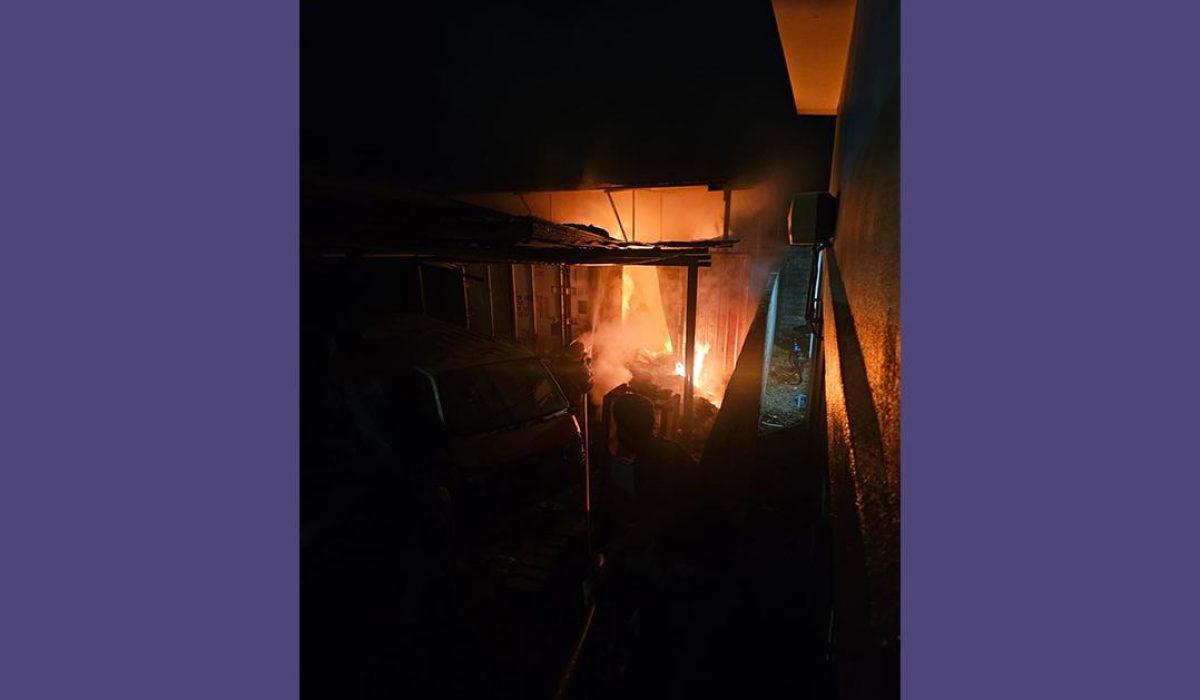 Hithadhoo Fire