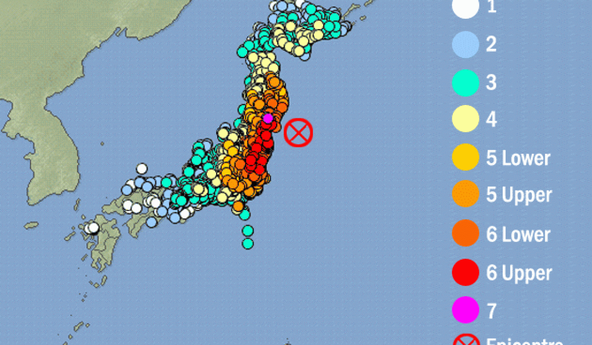Japan Earthquakes