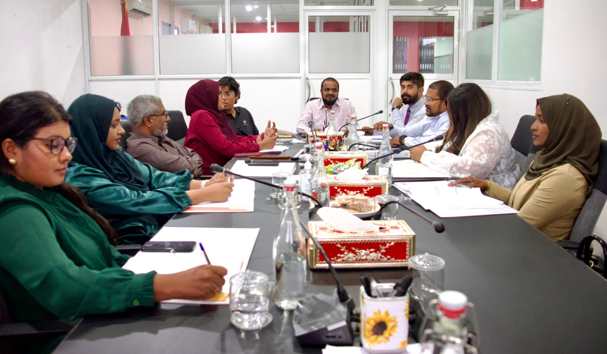 މީޑީއާ ކައުންސިލްގެ ޖަލްސާއެއްގެ ތެރެއިން- ފޮޓޯ: މީޑީއާ ކައުންސިލް