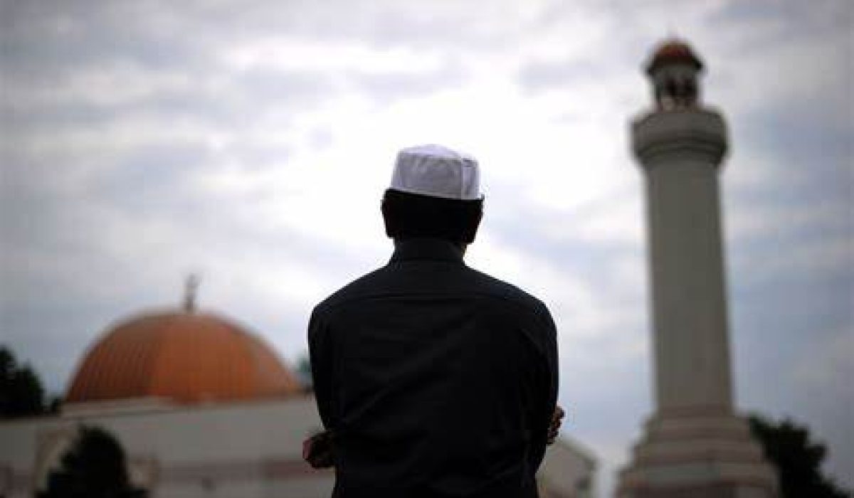 Muslim Man Thinking