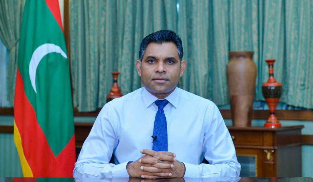 ނައިބުރައީސް ފައިސަލް ނަސީމް. ފޮޓޯ:ރައީސްއޮފީސް