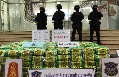 Thailands-Narcotics-Suppression-Police-Announce-Major-Drug-Busts