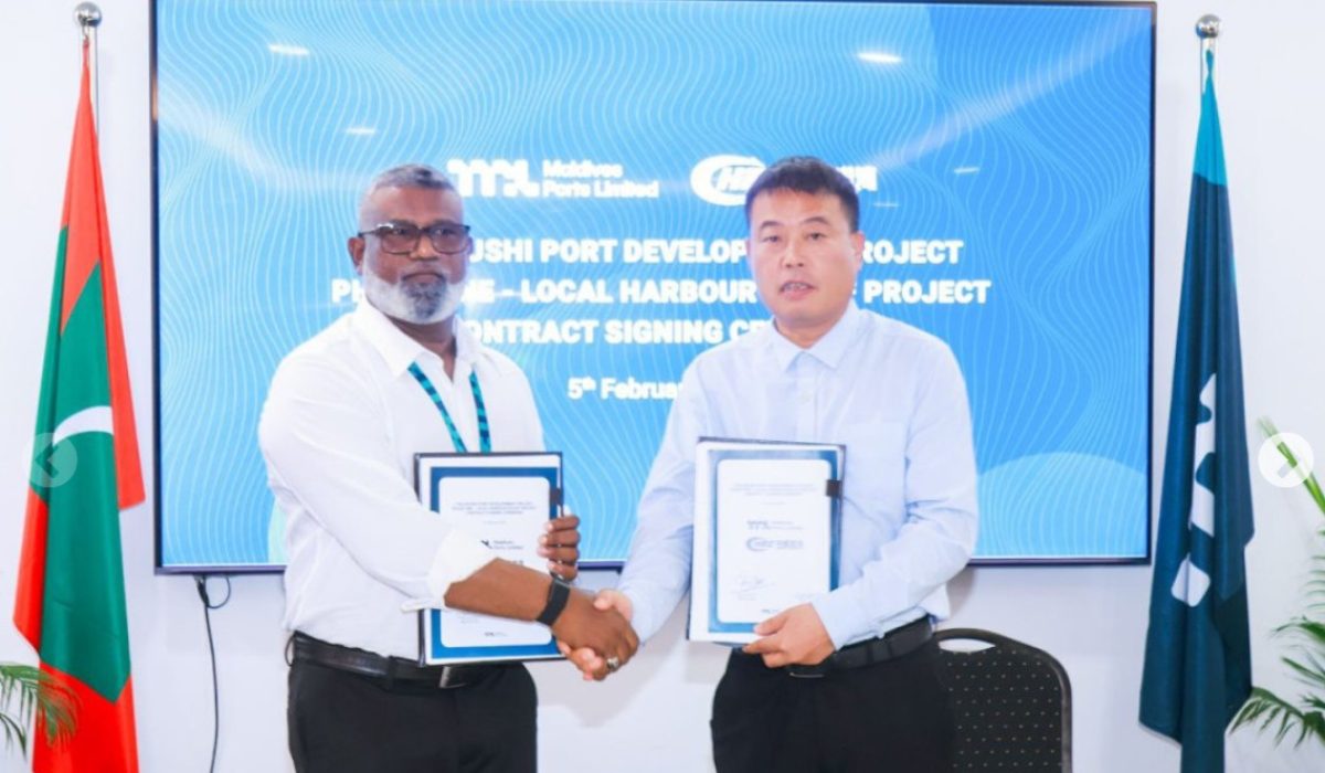 Thilafushi Port ebbasvun
