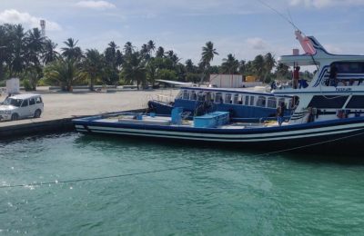 ފަސްކުރި ދޯނި ލ.ގަމު ބަނދަރުގަ