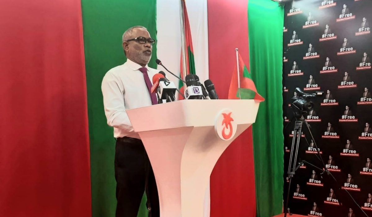 މިނިވަންކަމުގެ ދިފާޢުގައި ދިވެހިންގެ ނަމުގައި ޕީޕީއެމުން ފެށި ކެމްޕޭނުގައި އަދުރޭ ވާހަކަ ދައްކަވަނީ: ފޮޓީ ޕީޕީއެމް މީޑިޔާ