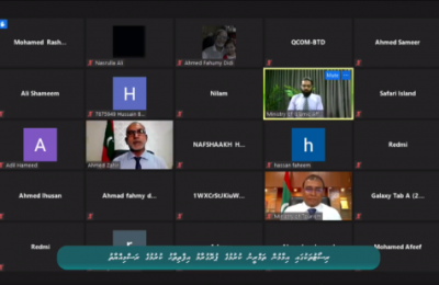 އިމާމުން ޕްރޮގްރާމް ފެށުމުގެ ރަސްމިއްޔާތުގެ ތެރެއިން. ފޮޓޯ:އިސްލާމިކް މިނިސްޓްރީ