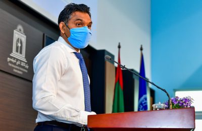 ނައިބުރައީސް ފައިސަލް ނަސީމް. ފޮޓޯ:ރައީސްއޮފީސް