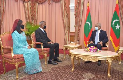 ތިން މަޤާމަކަށް ބޭފުޅުން އައްޔަން ކުރެއްވުން. ފޮޓޯ:ރައީސްއޮފީސް