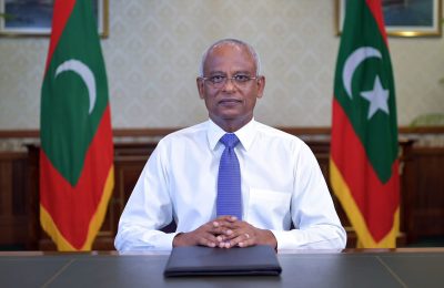 ރައީސުލްޖުމްހޫރިއްޔާ އިބްރާހިމް މުހައްމަދު ސާލިޙް. ފޮޓޯ:ރައީސްއޮފީސް
